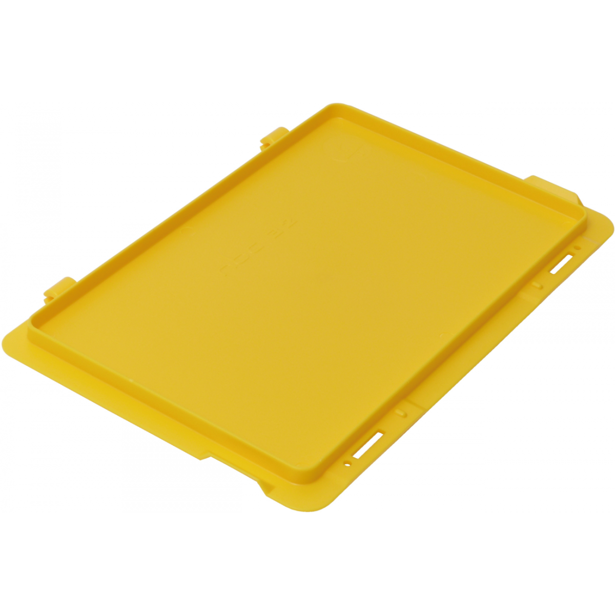 Farbe:gelb, Ausführung:Scharnierdeckel, Außenmaße:300 x 200 mm