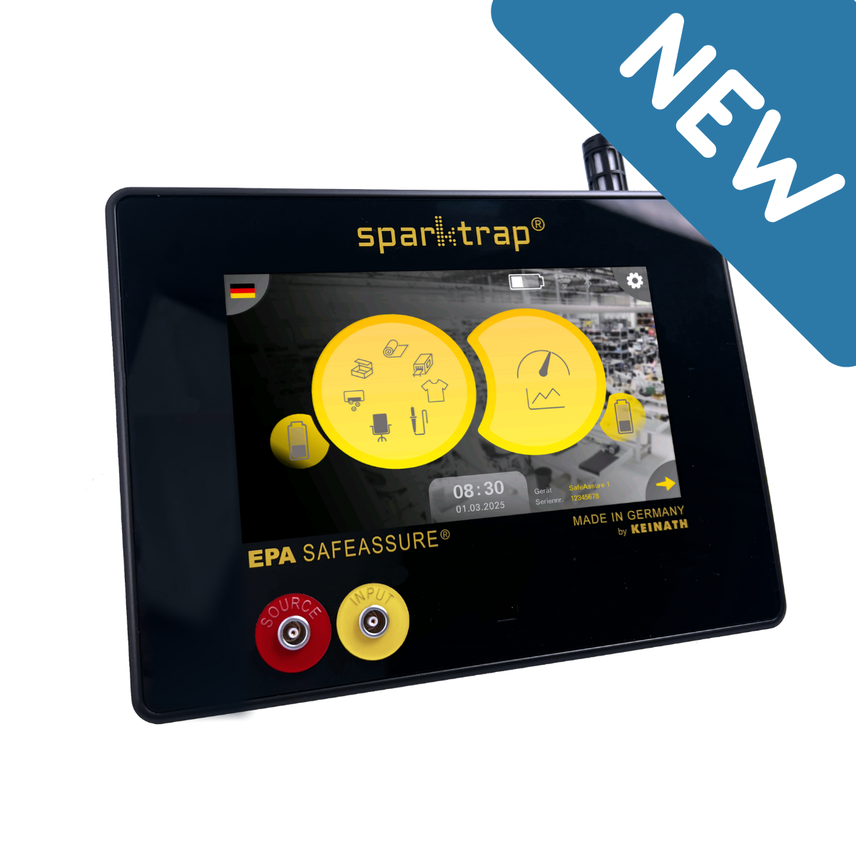 Beschreibung:HEK 4003R - 3mm HGB-Druckknopfanschluss, potentialfreiem Relaisausgang