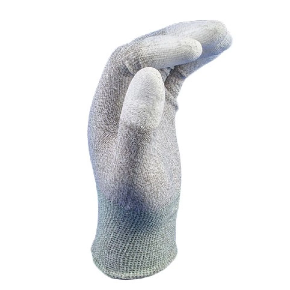ESD gloves type C with coated fingertips