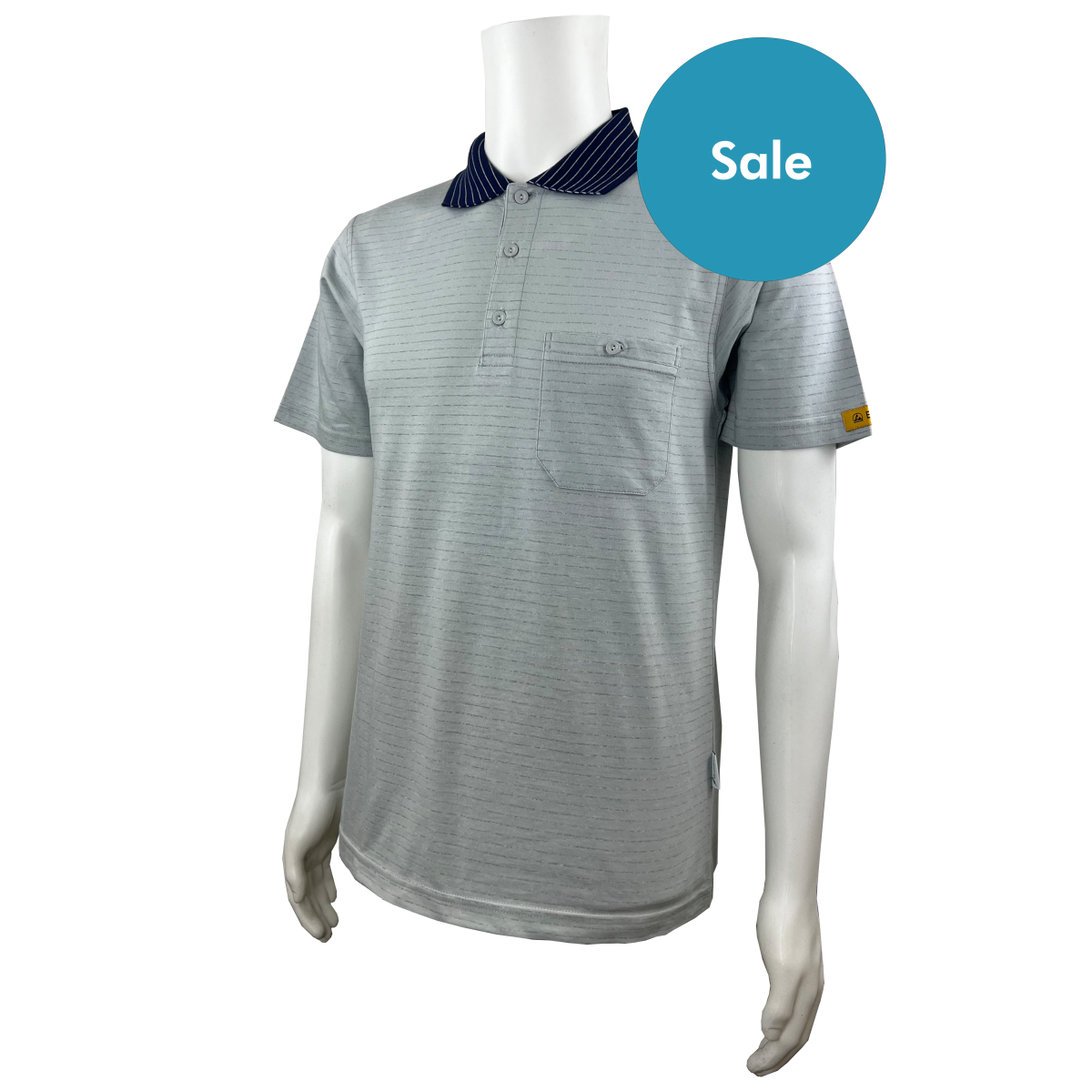 KETEX® Poloshirt grau/marine