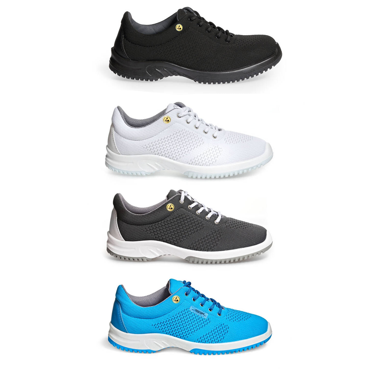 ESD ladies - and men's lace-up shoe / safety shoe
