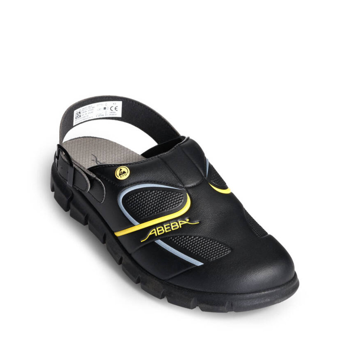Color:black/yellow, Size:45