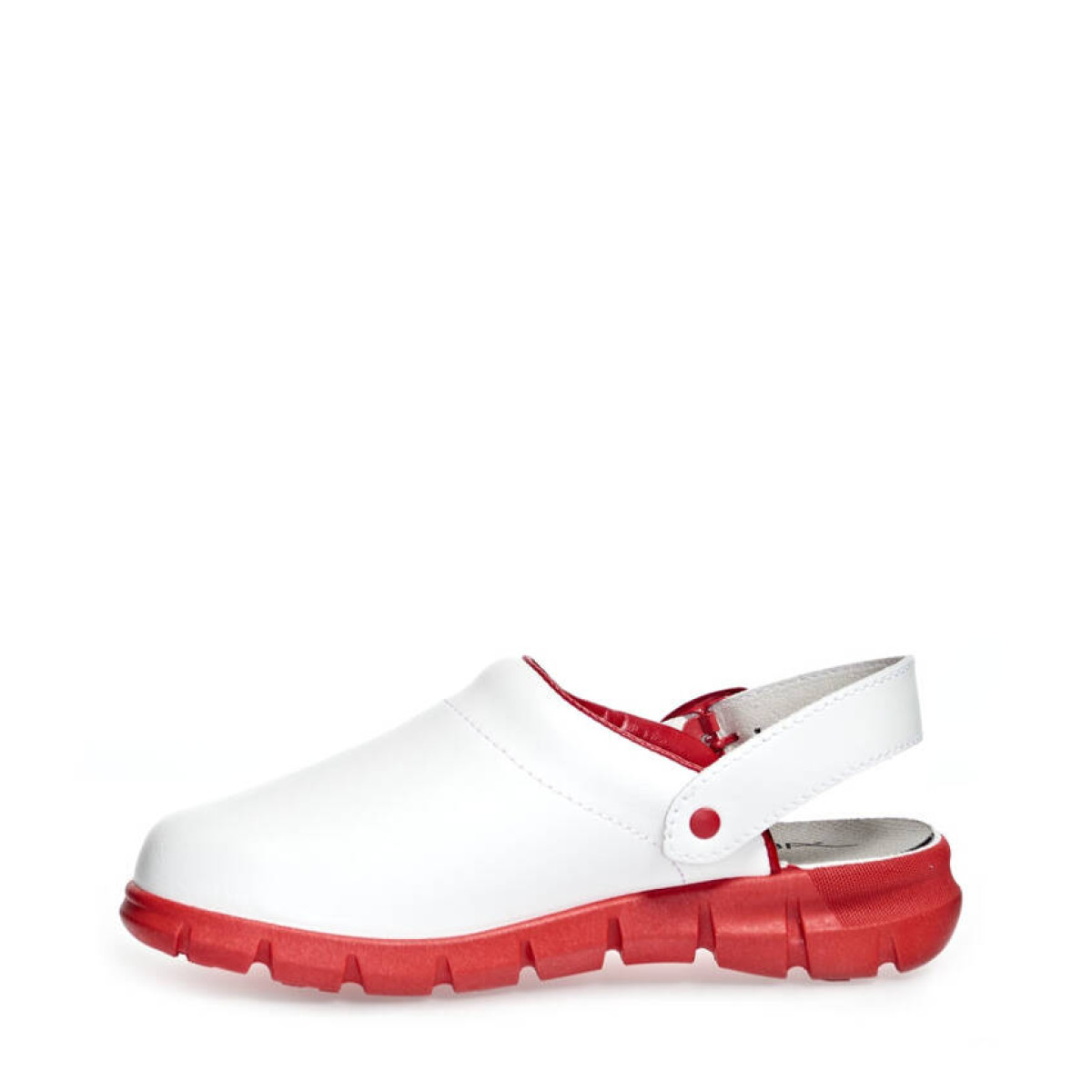 Color:white/red, Size:47