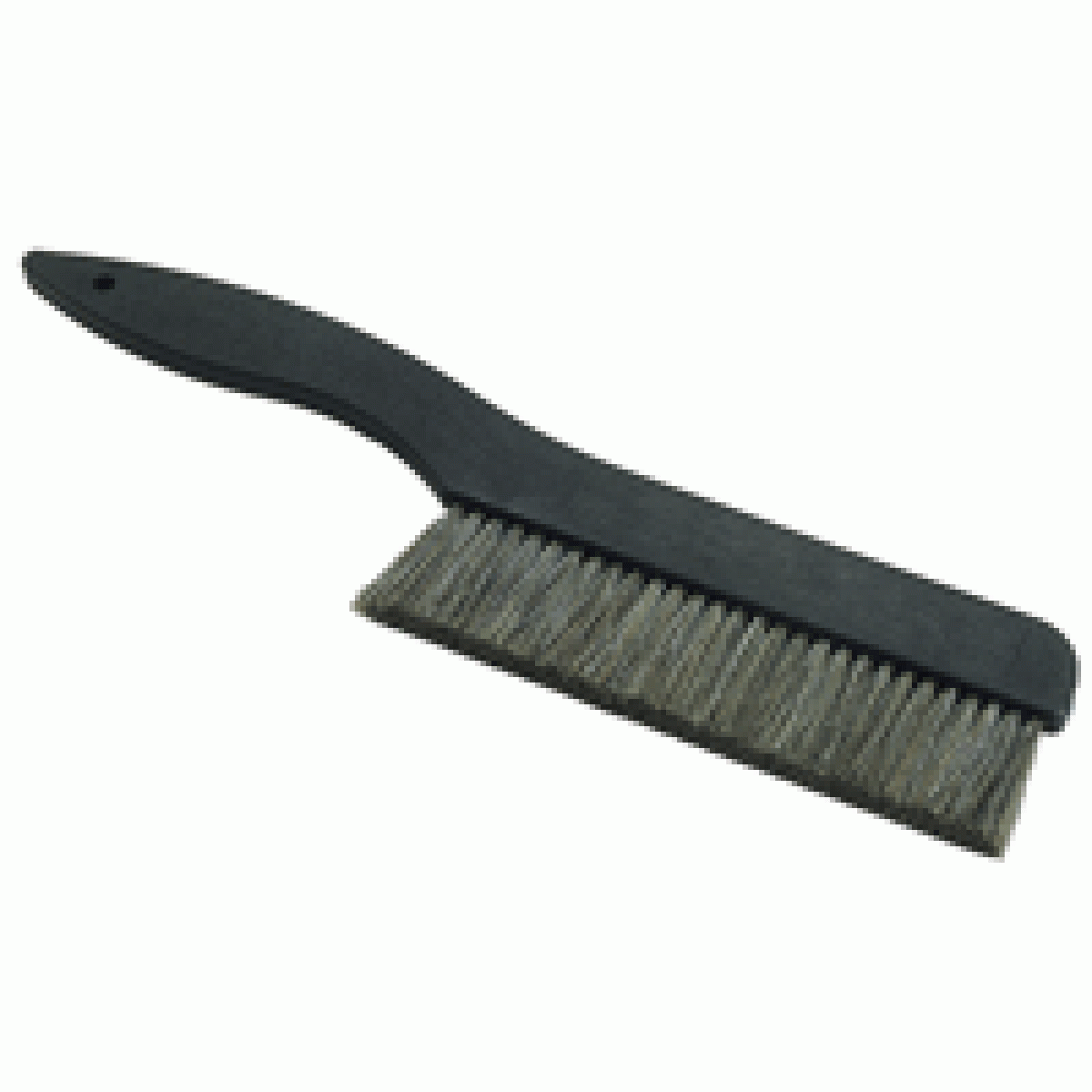 Conductive flat brush soft natural bristles