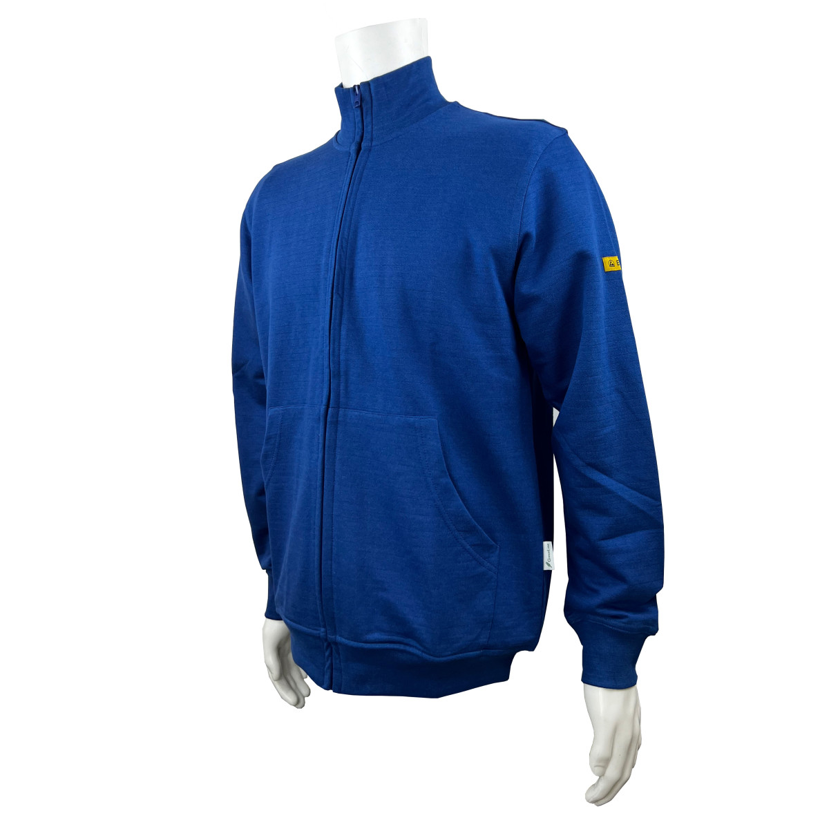 KETEX® ESD sweat jacket cobalt blue
